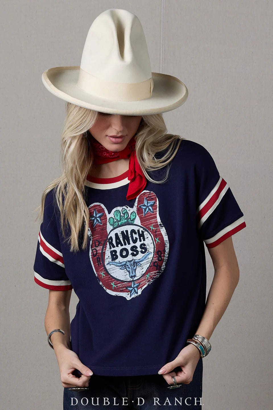 Ranch Boss Top by Double D Ranch