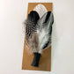 Hat Bar Black Feather Flutter  Hat Pins and Feathers