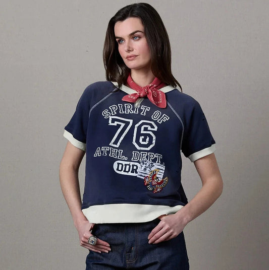 Spirit of '76 Short Sleeve Sweatshirt by Double D Ranch