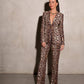 Kravitz Interlock Blazer Leopard by Care Tucker