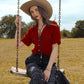 Sendero Cheyenne Western Blouse Bourbon Cowgirl