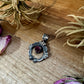 Naja Pendant with Purple Spiny Oyster – Sterling Silver – Native Made by KB
