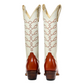 Cowboy boots, cream & brown, 4_878c7b42