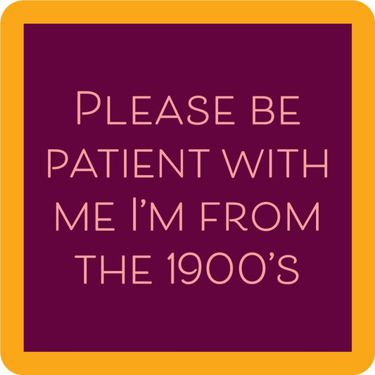 COASTER 1900'S | Funny Party Gift | Home Bar Decor