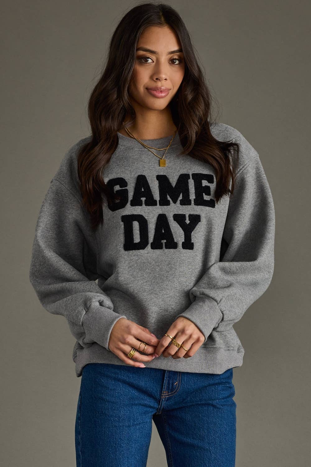 Gray Game Day Sweatshirt