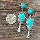 Squash Turquoise Post Earrings at Bourbon Cowgirl