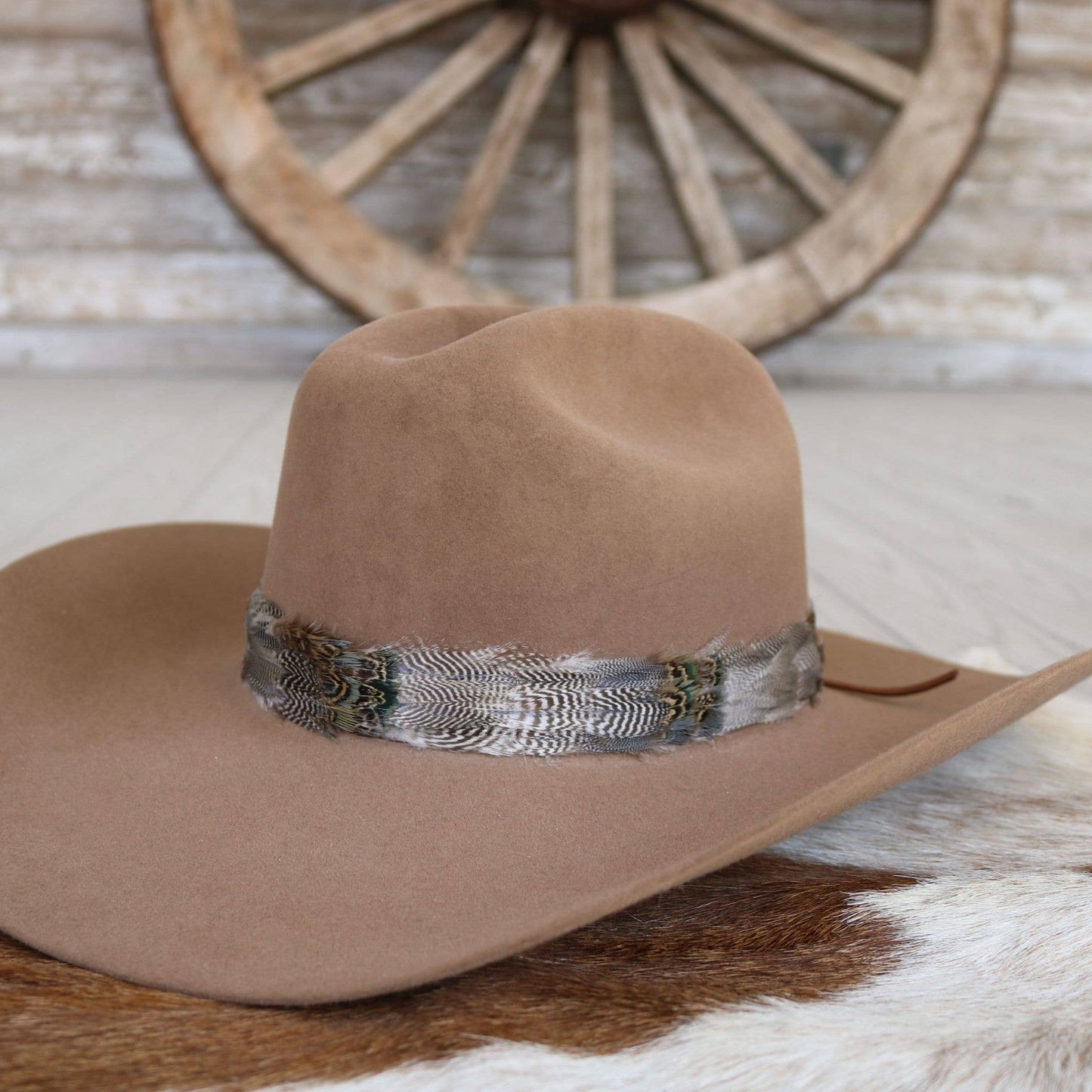 Western Feather Arikara Hat Band