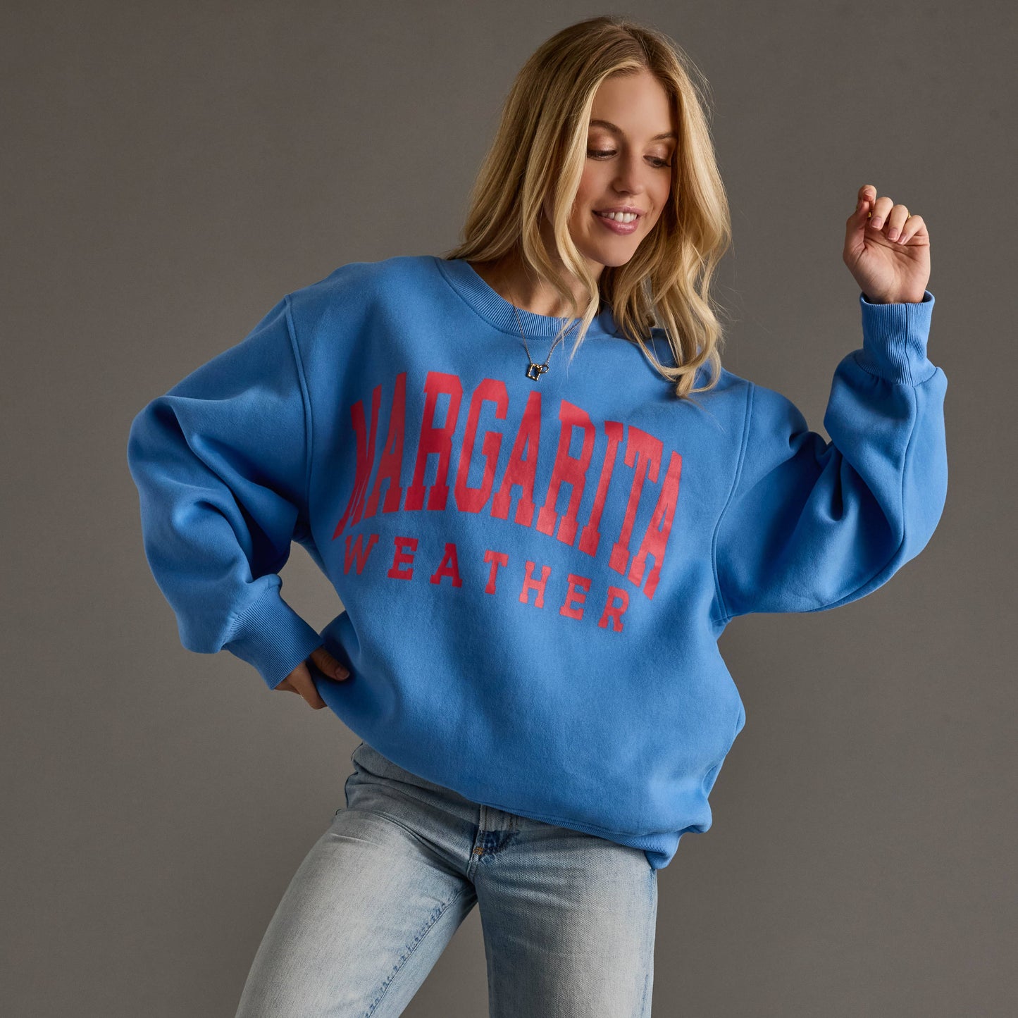 Blue Margarita Weather Sweatshirt