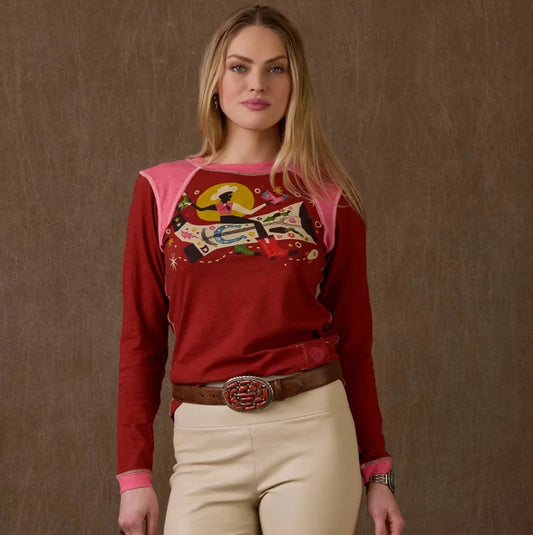 Rocket Man Tee Top by Double D Ranch