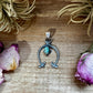 Naja Pendant with Turquoise – Sterling Silver