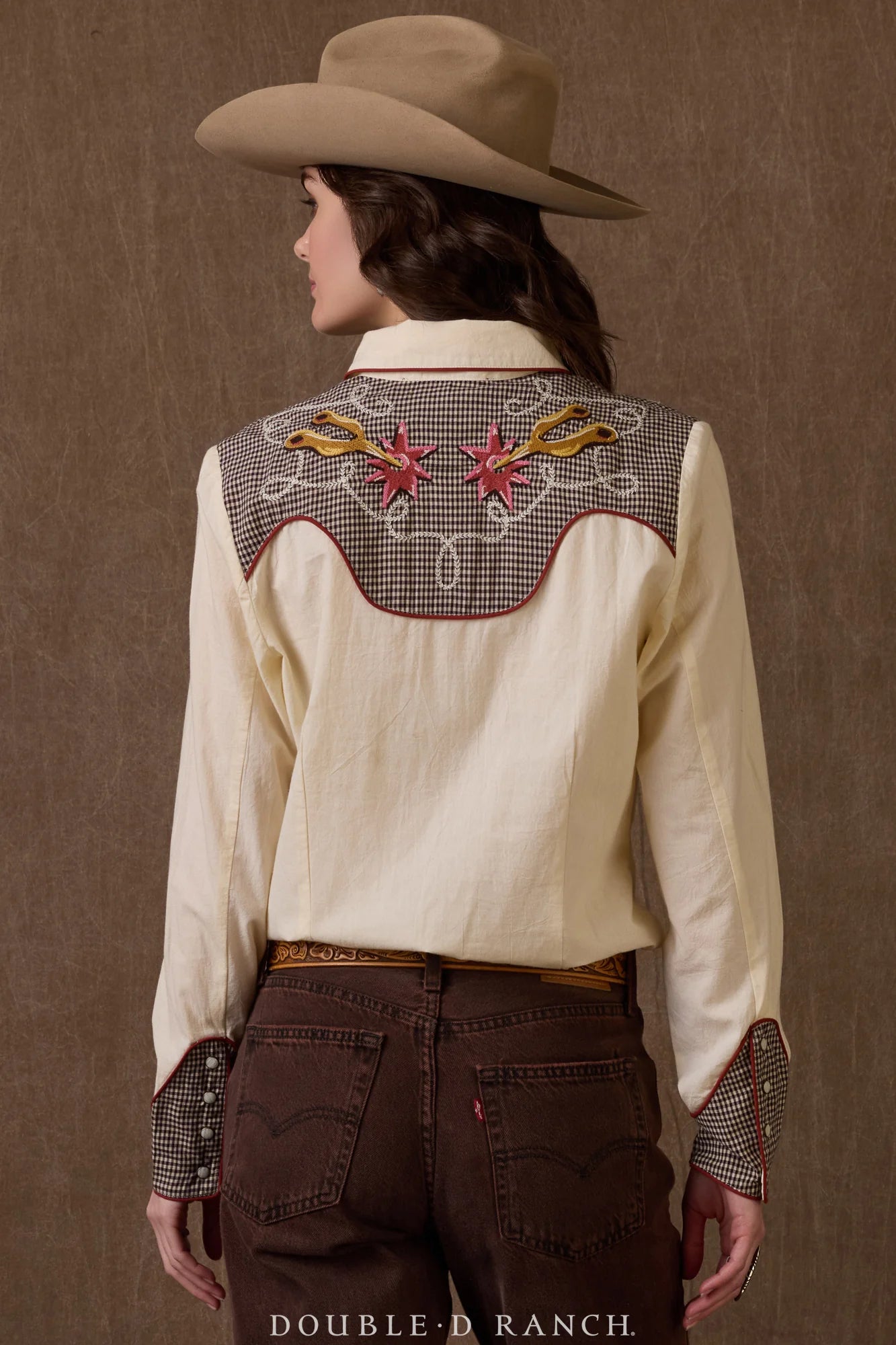 Woman wearing Wilder Rodeo Top