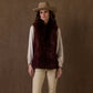 Hondo Vest in Oxblood by Double D Ranch