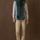 Hondo Vest in Wash House Blue by Double D Ranch