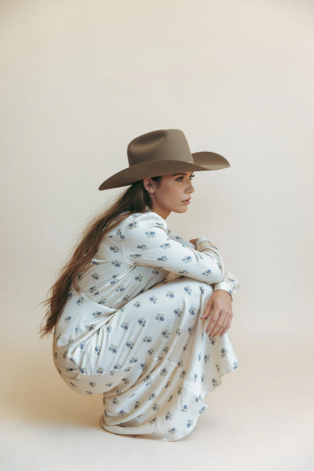Dahlia Dress in Kindred Floral by Folk Saint