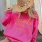 Cowgirls Beach Club Sweatshirt Gift for Coastal Cowgirls