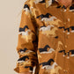 Preslie Poplin Shirt Dress All Over Wild Horses Pattern