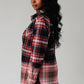 Black, Rust & Blue Plaid Flannel