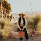 Retro Cactus Cowboy Blouse for Cowgirls