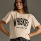 Tan Whiskey Weather Tee T-Shirt