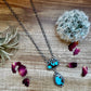 Egyptian turquoise necklace lariat