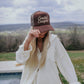 Coastal Cowgirl Brown Trucker Hat