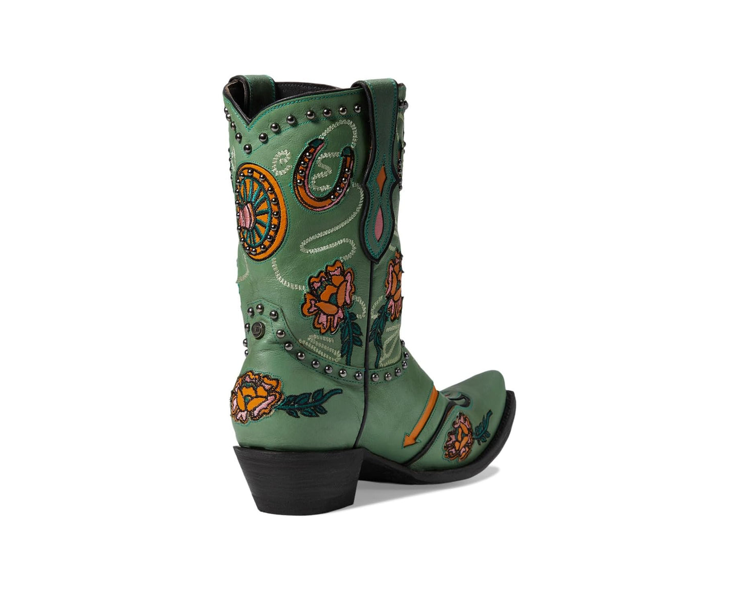 Wagon Wheels Turquoise- Old Gringo Cowboy Boots at Bourbon Cowgirl