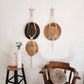 Macrame Cowboy Hat Hanger, Wall Mounted Hat Display and Organizer