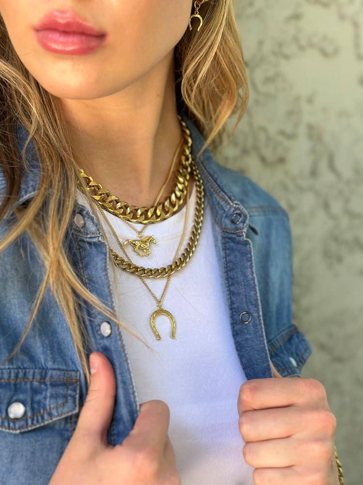 Lone Ranger Necklace- Running Horse