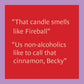 CARD Fireball | Funny Party Gift | Kitsch Greeting Cards
