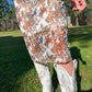 Buckaroo Long Sleeve Mesh Sheath Dress at Bourbon Cowgirl