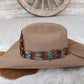 Western Feather Hat Band - Rowan