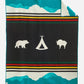 Crown of the Continent Napped Robe Wool Blanket