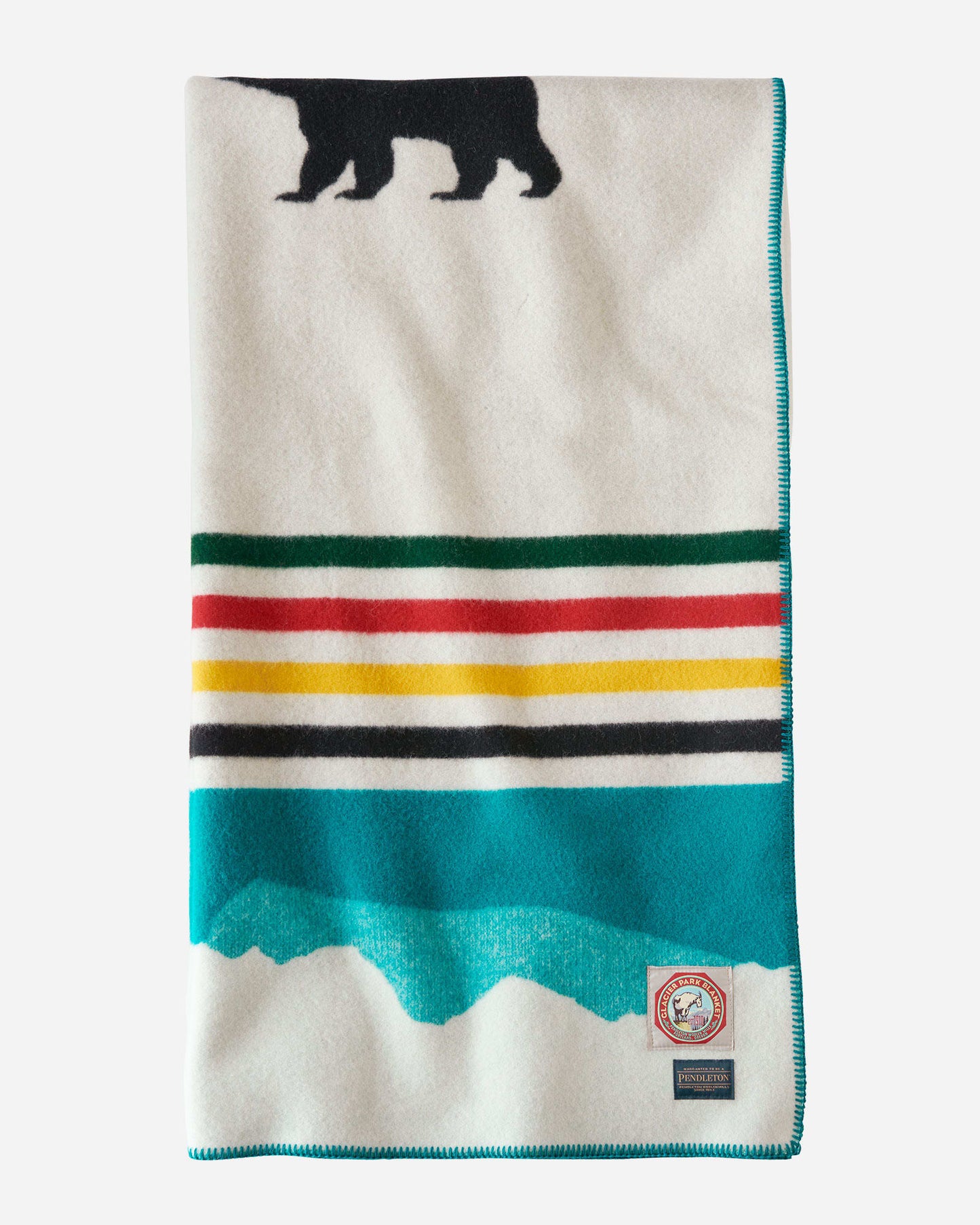 Crown of the Continent Napped Robe Wool Blanket