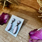 Pink Conch Dangle Earrings – Sterling Silver – Native Made by Marcella James