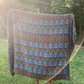 Kantha Quilted Throw Blanket