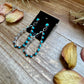 Kingman Turquoise Dangle Earrings – Sterling Silver, Lightweight, USA Made