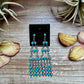 Sterling Silver & Kingman Turquoise Chandelier Earrings – Made in USA
