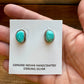Royston turquoise necklace lariat and earrings set