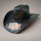 Laramie Straw Black Cowboy Hat by Gone Country