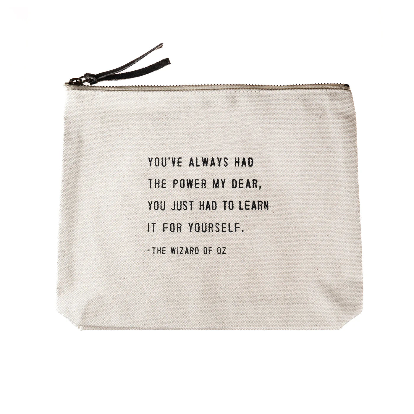Wizard of Oz quote pouch