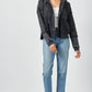 Star Embroidery Washed Jacket