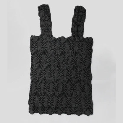 Black lace top