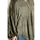 Bohemian Elegance Stonewashed Rayon Oversized Top