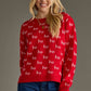 Red Ho Ho Ho Christmas Sweater
