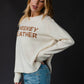 Ivory Whiskey Weather Sweater