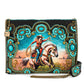 Cowgirl Beaded and Embroidered Western Crossbody Handbag