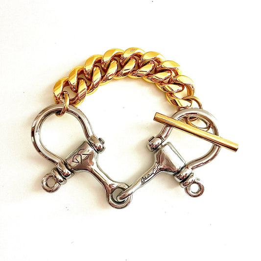Dorada Bit Bracelet Gold by AtelierCG