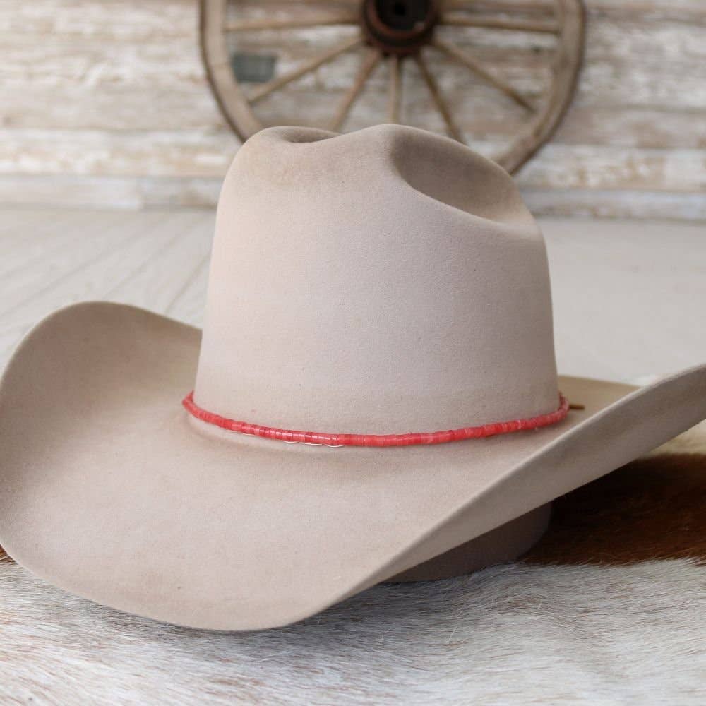 Embroidered Beige Cowboy Hat with Red Band Amazon.com: Authentic Brown Western Cowboy Hats w/ Red Band  main image 3