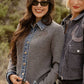 Mustang Molly Snap Cardigan by Rodeo Quincy