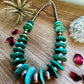 22 inch - NFR collection - sterling silver and turquoise